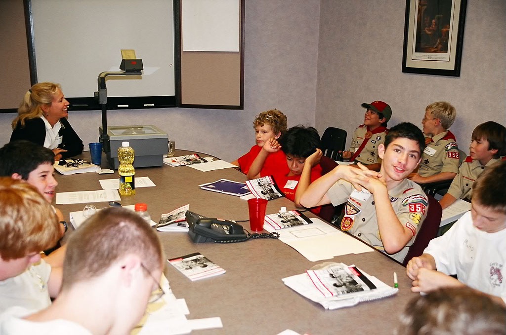 2004 Chemistry Merit badge clinic in St Louis