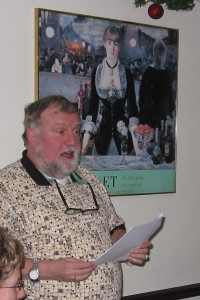 Ted Gast, affectionately known as #mrted57, delivered the Henry Godt Memorial Tweet Parade