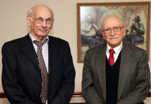 60-year ACS members honored at Recognition Night: Edwin Metzner and Carl Frieden