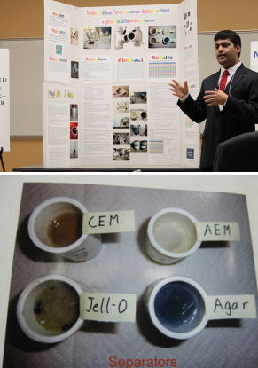 Mrigank Gupta’s project took a 1st in the 9–12 Honors Division at the Greater St Louis Fair