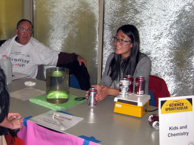 Sartor and Cao at Spooktacular