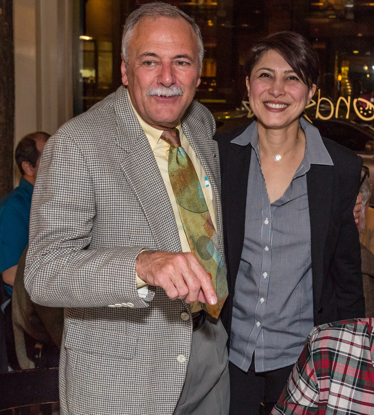 Bill Doub is pleased to be honored with the 2015 Distinguished Service Award