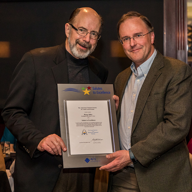 Henry Rohrs with his Salute to Excellence (and Joe)