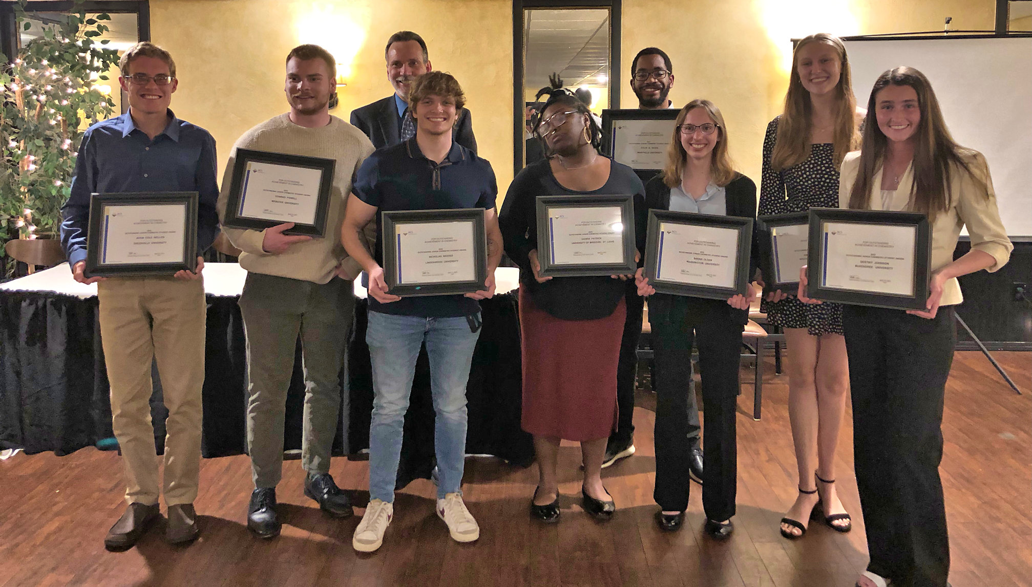 Outstanding College Student award winners