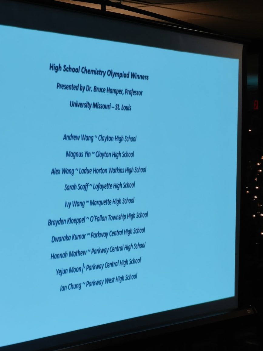 College Awards at Awards Night 2025