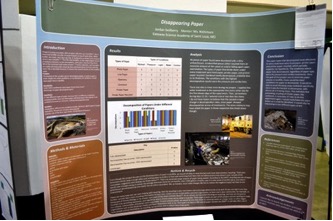 2nd Place Honors 9-12, Jordan Sedberry, Grade 10, Gateway Science Academy, St. Louis, MO.