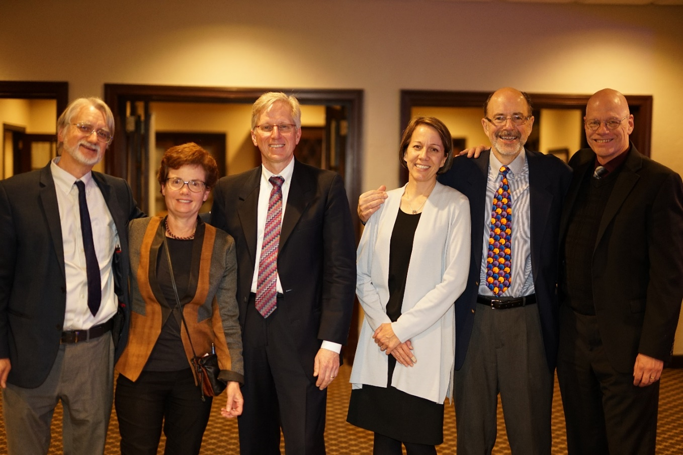 Former and present St. Louis Section ACS Awardees at the Banquet.